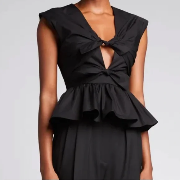 NWT! TOVE Elen Top Tie Blouse 34 0 XS - Picture 2 of 8